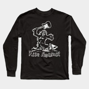 rise againstguitar smash Long Sleeve T-Shirt